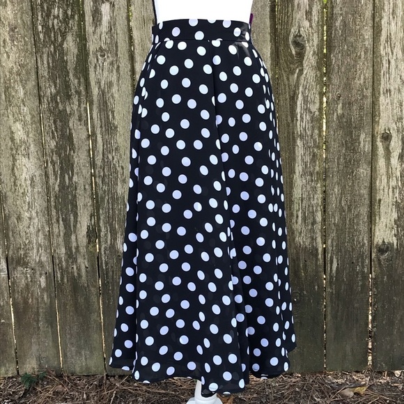 JH Collectibles Polka Dot Skirt Size 4 - Picture 2 of 9